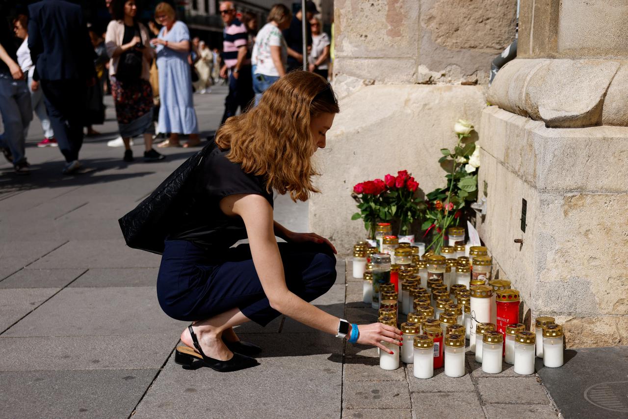 Aftermath of a deadly school shooting in Graz