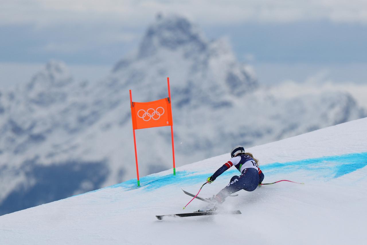 Alpine Skiing - Women's Downhill Official Training