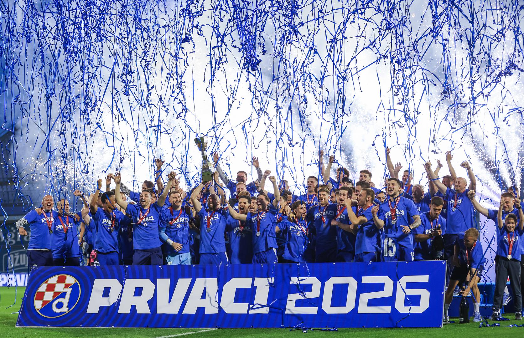 Dinamo je prvak Hrvatske za sezonu 2025/2026.