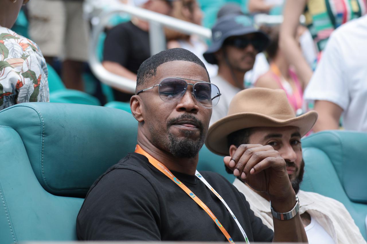 Eubanks vs Medvedev at the Miami Open in Miami Gardens Florida