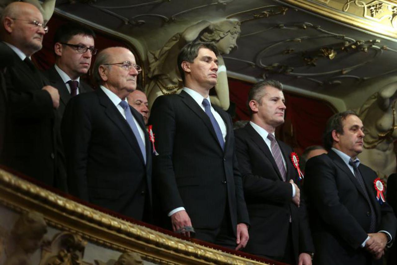 HNS, Davor Šuker, Michel Platini, HNK, 100.obljetnica (1)