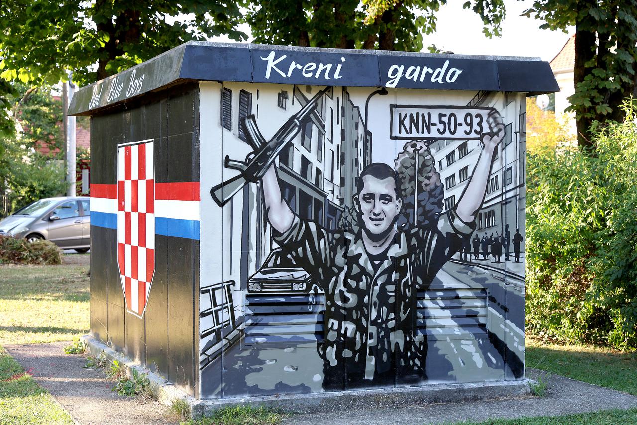 Zagreb: Na Ravnicama novi mural posvećen 30. obljetnici VRO Oluja