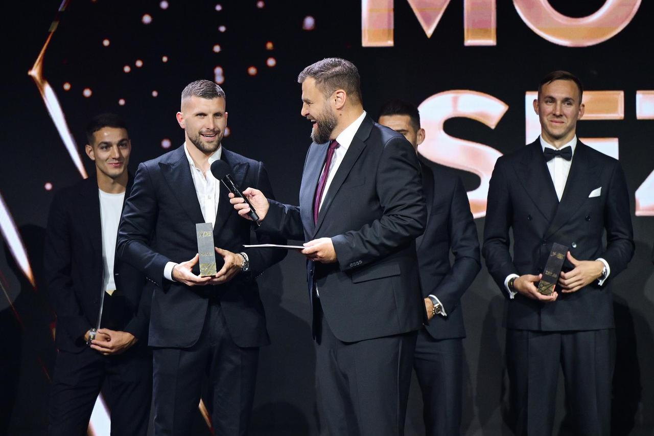 Zagreb: Ceremonija  dodjele  nagrade SuperSport Hrvatske nogometne lige