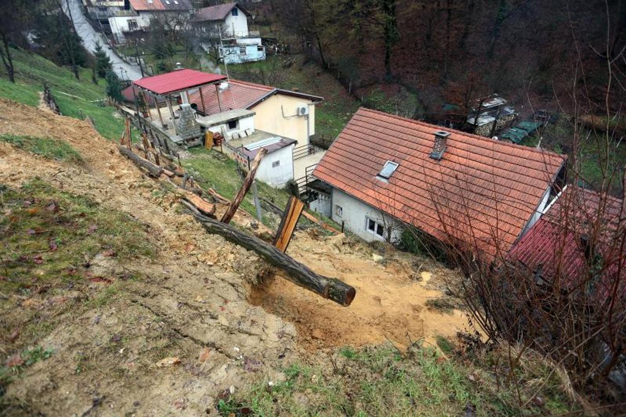 Klizište u Kestenovcu 