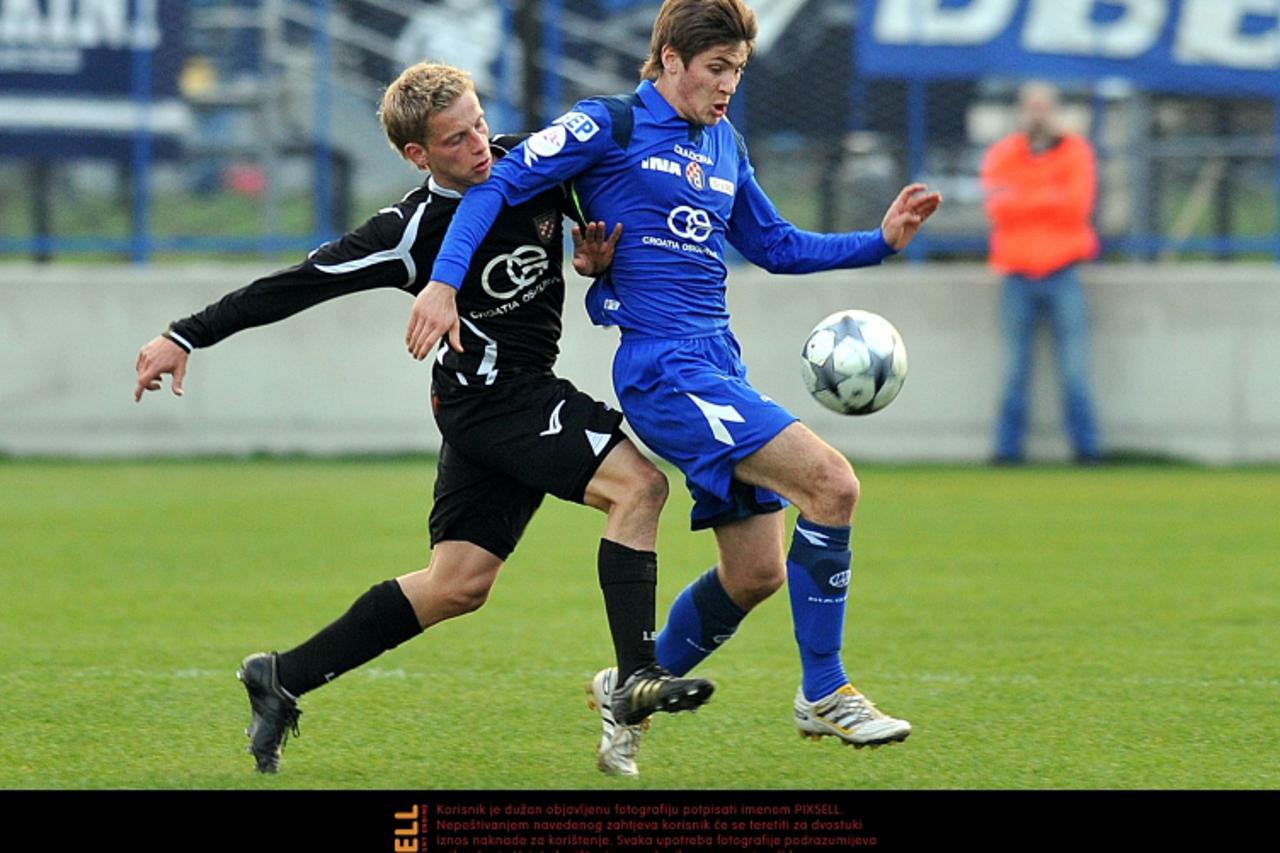 '30.03.2010., Zagreb  - Siget, prijateljska tradicionalna memorijalna utakmica u cast pokojnom Stjepanu Spajicu izmedju Hrvatskog Dragovoljca i Dinama koju je Dinamo u pomladjenom sastavu pobjedio  s 