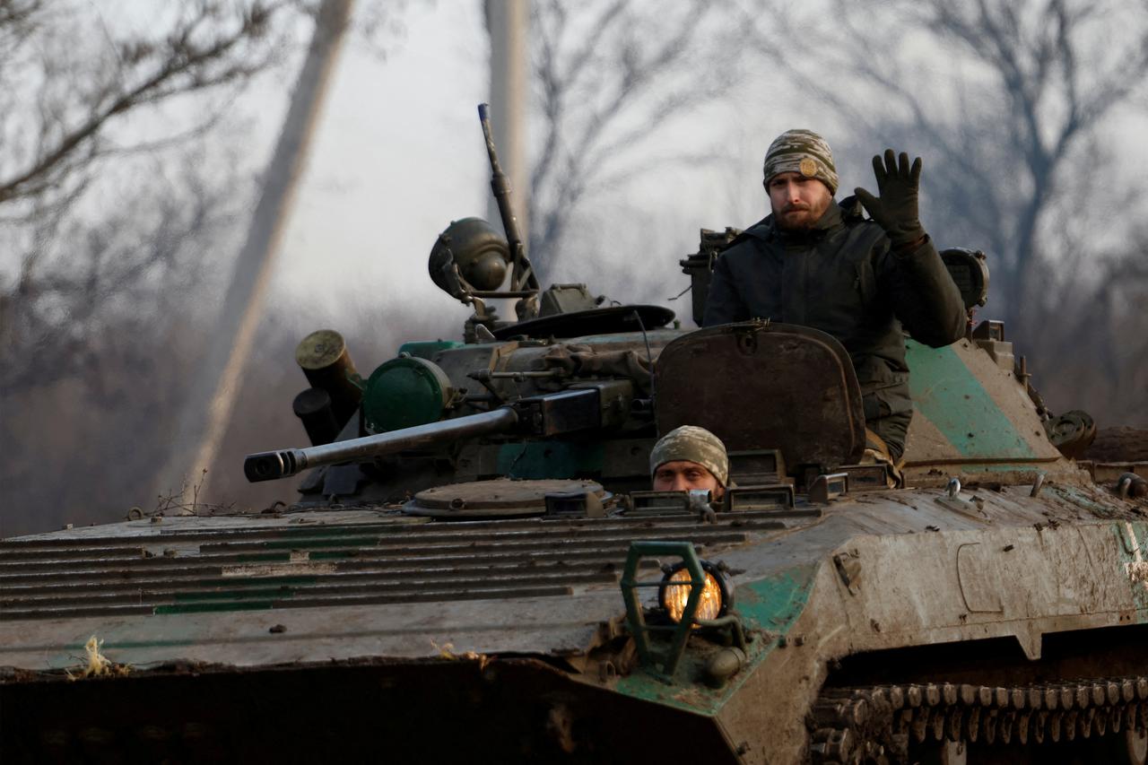 FILE PHOTO: Christmas Day in Bakhmut