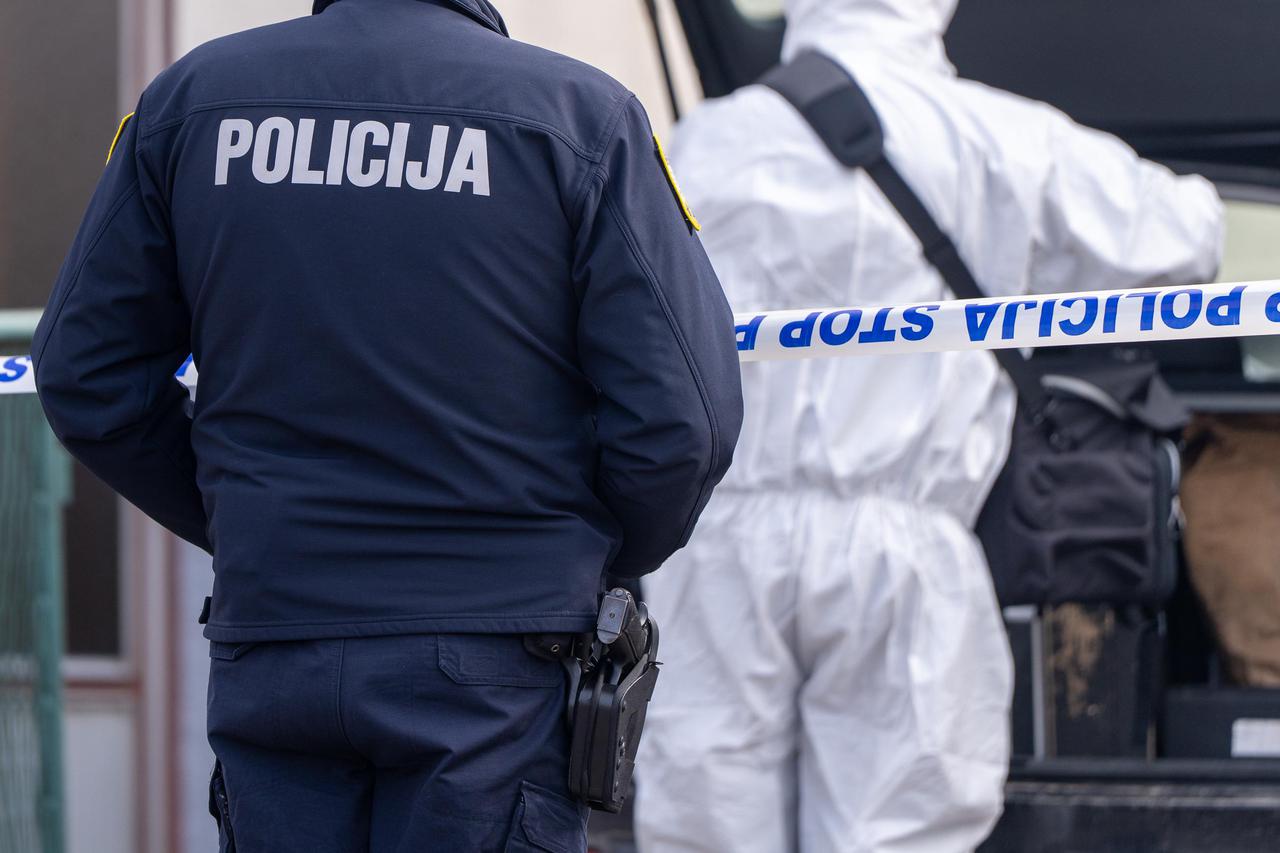 Dvostruko ubojstvo u Gospiću, očevid u tijeku