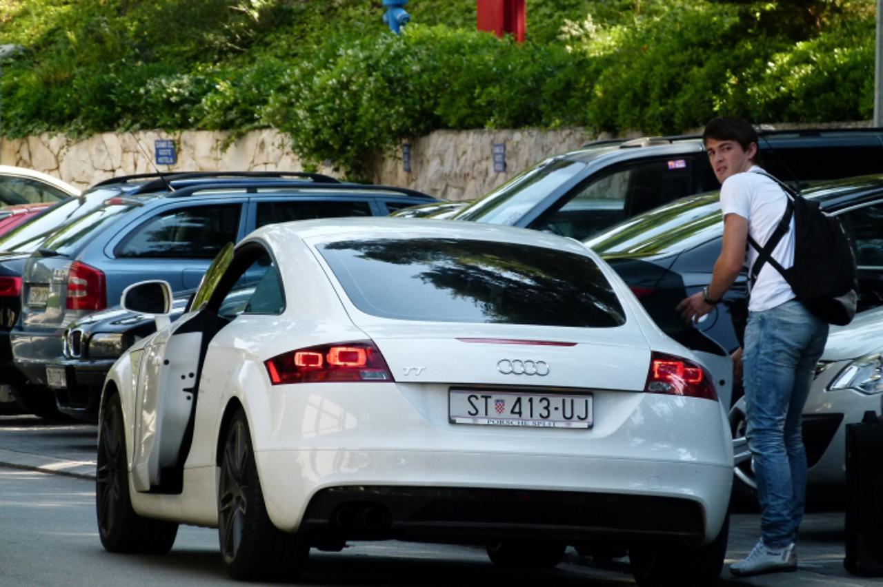 '26.05.2011., Split - Okupljanje hrvatske nogometne reprezentacije u hotelu Le Meridien Lav. Ante Vukusic.  Photo: Ivo Cagalj/PIXSELL'