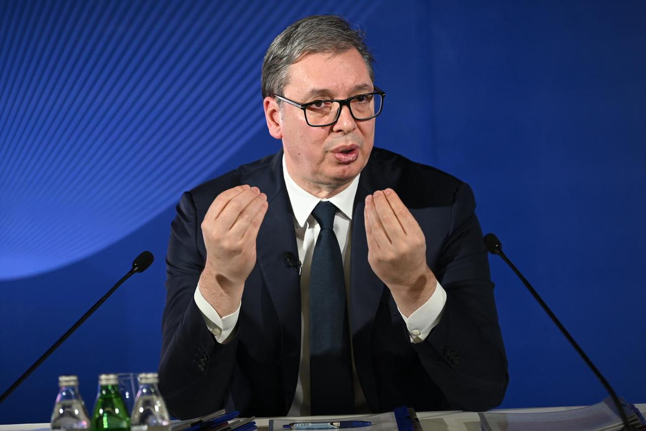 Beograd:  Aleksandar Vučić održao je godišnju konferenciju za medije 