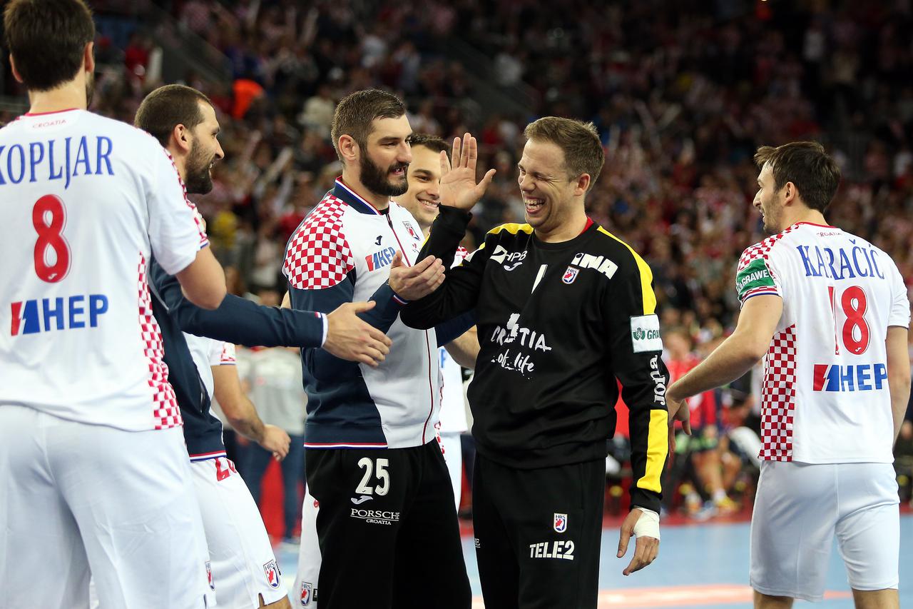 Slavlje rukometaša: Hrvatska - Norveška