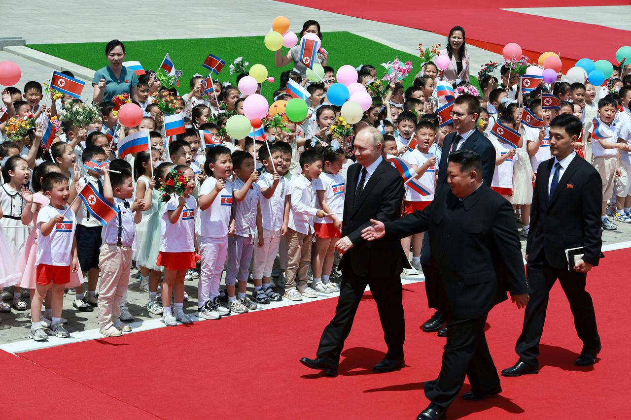 Russian President Putin visits North Korea