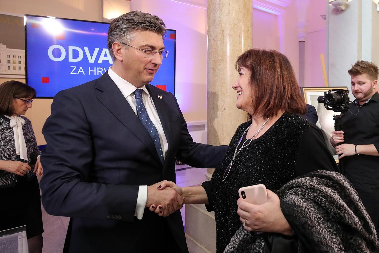 Zagreb: U Mimari predstavljen Plenkovićev program za unutarstranačke izbore HDZ-a