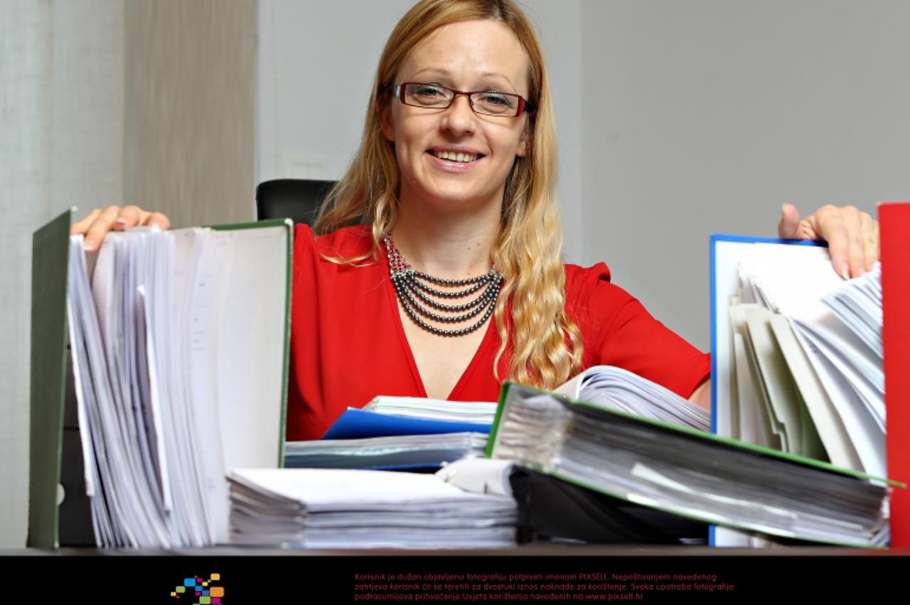 '26.07.2012., Zagreb - Diana Anticic ovlasteni je racunovodstveni forenzicar i vlasnica Prima forenzike, prve hrvatske tvrtke za poreznu forenziku.   Photo: Davor Puklavec/PIXSELL'