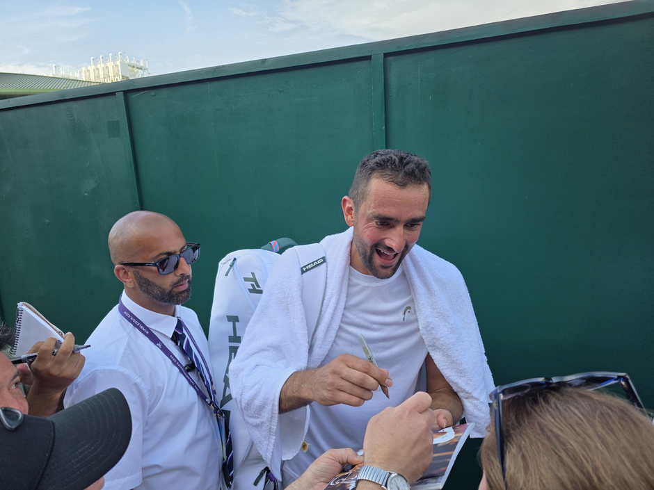 Marin Čilić na Wimbledonu