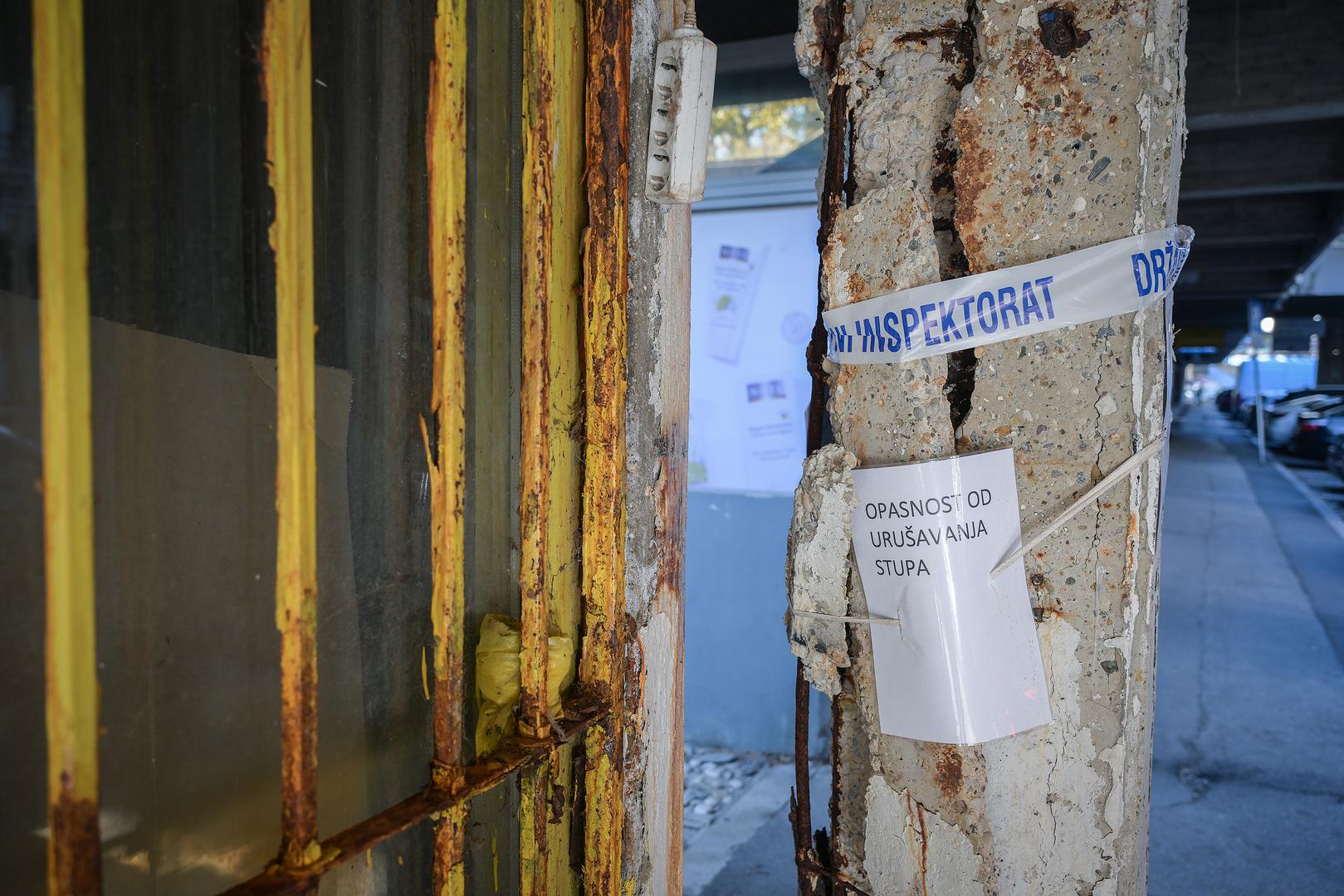 U kakvom je stanju stup, koliko je situacija opasna za stanovnike Zagreba te što će se učiniti po pitanju sanacije pitali smo DIRH, a njihov odgovor objavit ćemo kad stigne. 