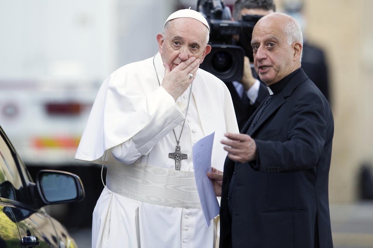 Pope Francis  lead the prayer to mark the end of the month of worldwide prayers