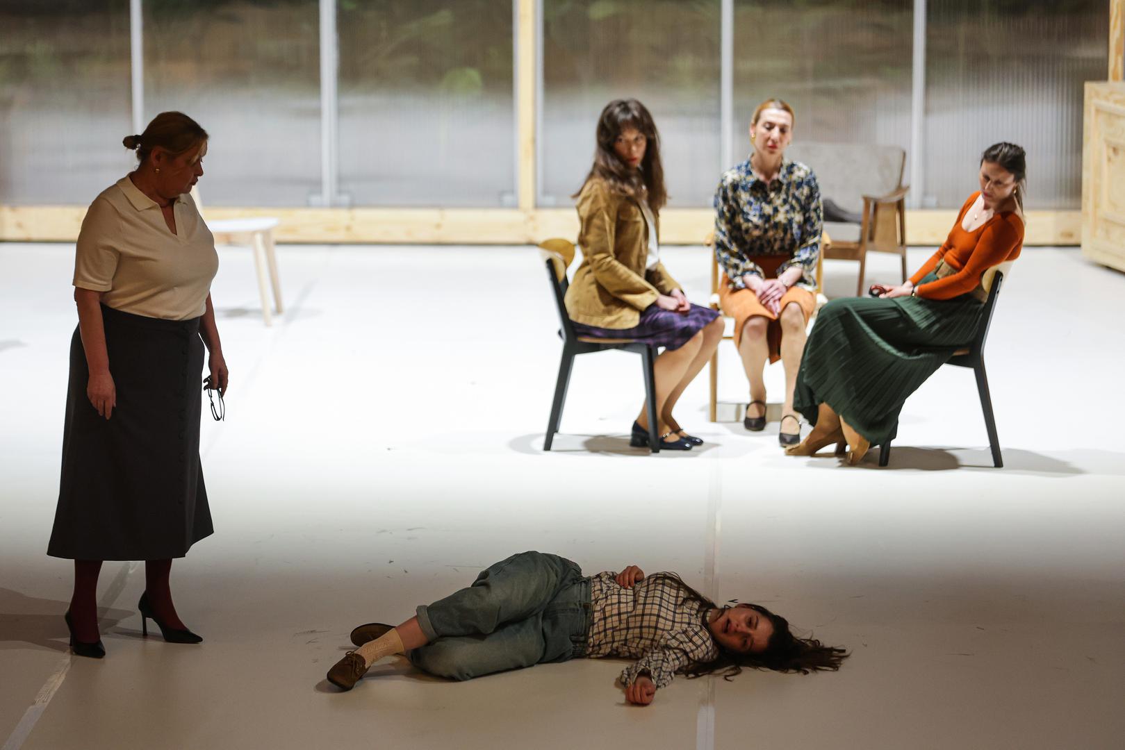 28.05.2025., Zagreb - Proba predstave Godine u HNK-u. Photo: Luka stanzl/PIXSELL