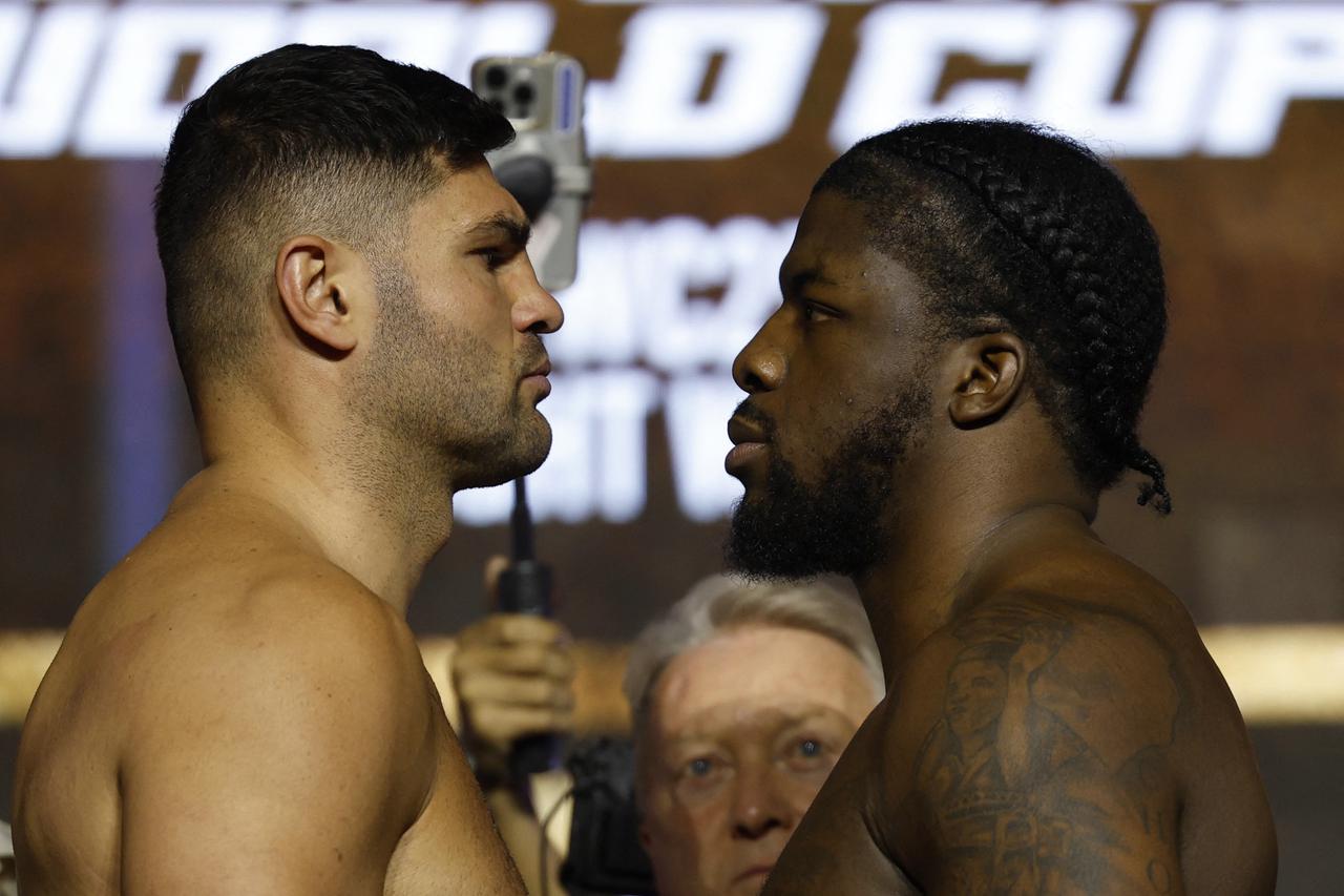 Dillian Whyte v Moses Itauma - Weigh-in for EWC25 Fight Week