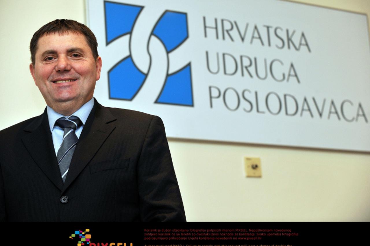 \'07.03.2011., Hrvatska udruga poslodavaca, HUP, Pavla Hatza 12, Zagreb - Ivan Ergovic, predsjednik HUP-a.  Photo: Goran Stanzl/PIXSELL\'