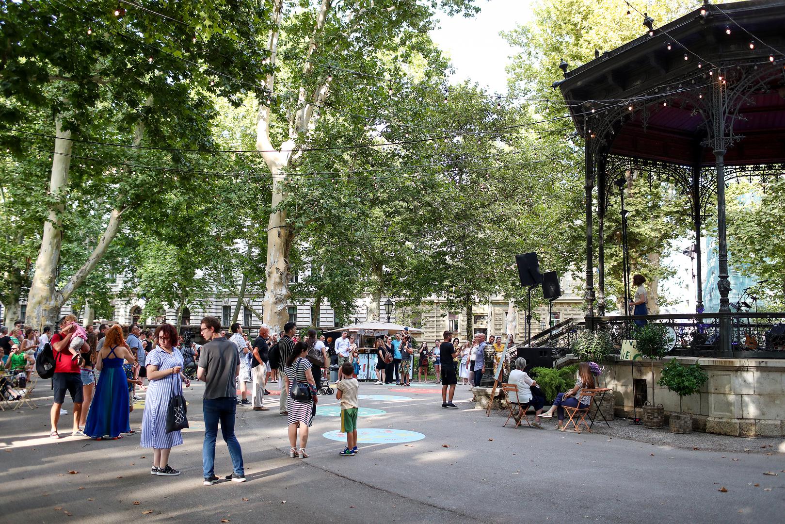 26.07.2024.,  Zagreb - Plesnjak na Zrinjevcu. Photo: Matija Habljak/PIXSELL