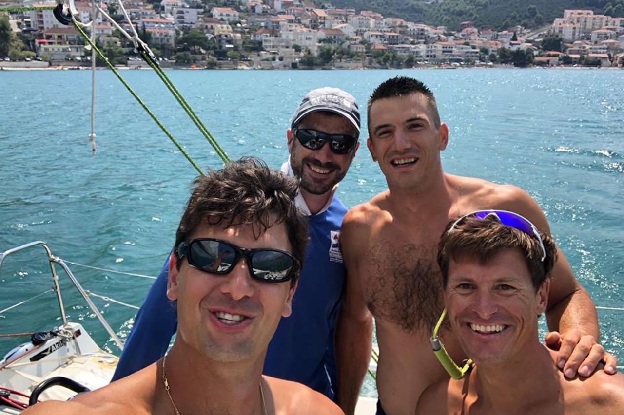 Mario Ančić, Ivan Kljaković Gašpić, Valent Sinković i Ivica Kostelić