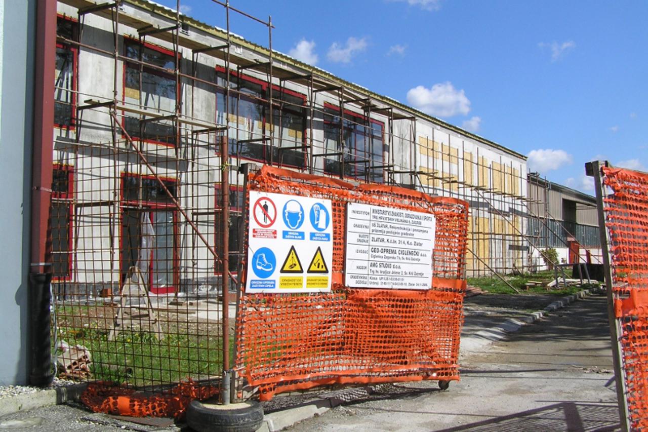 'zagorje - 13. 04. 2011., Zlatar, Hrvatska - dogradnja Srednje skole Zlatar'