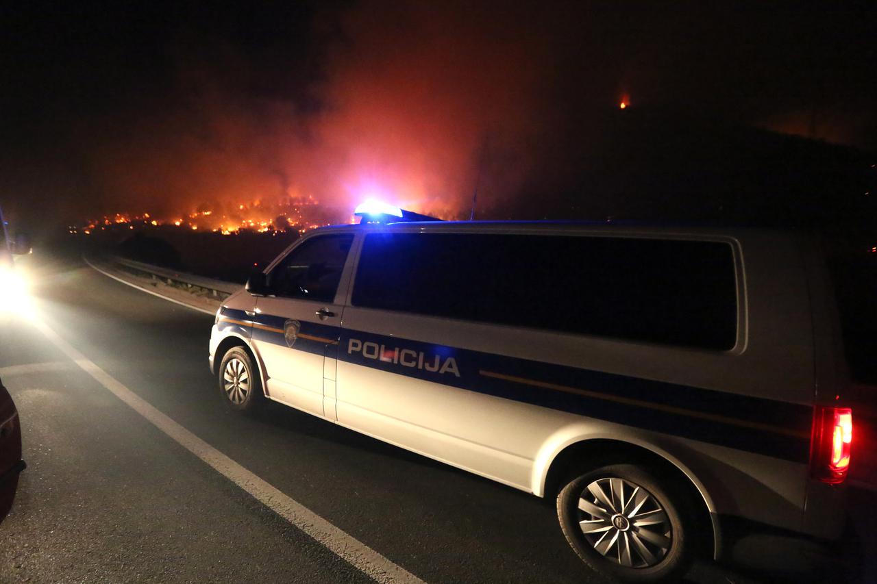 Požar - Bilice - Šibenik