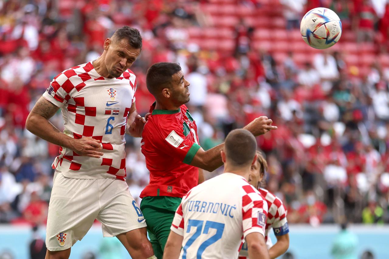 KATAR 2022 - Susret Maroka i Hrvatske u 1. kolu Svjetskog prvenstva u Katru