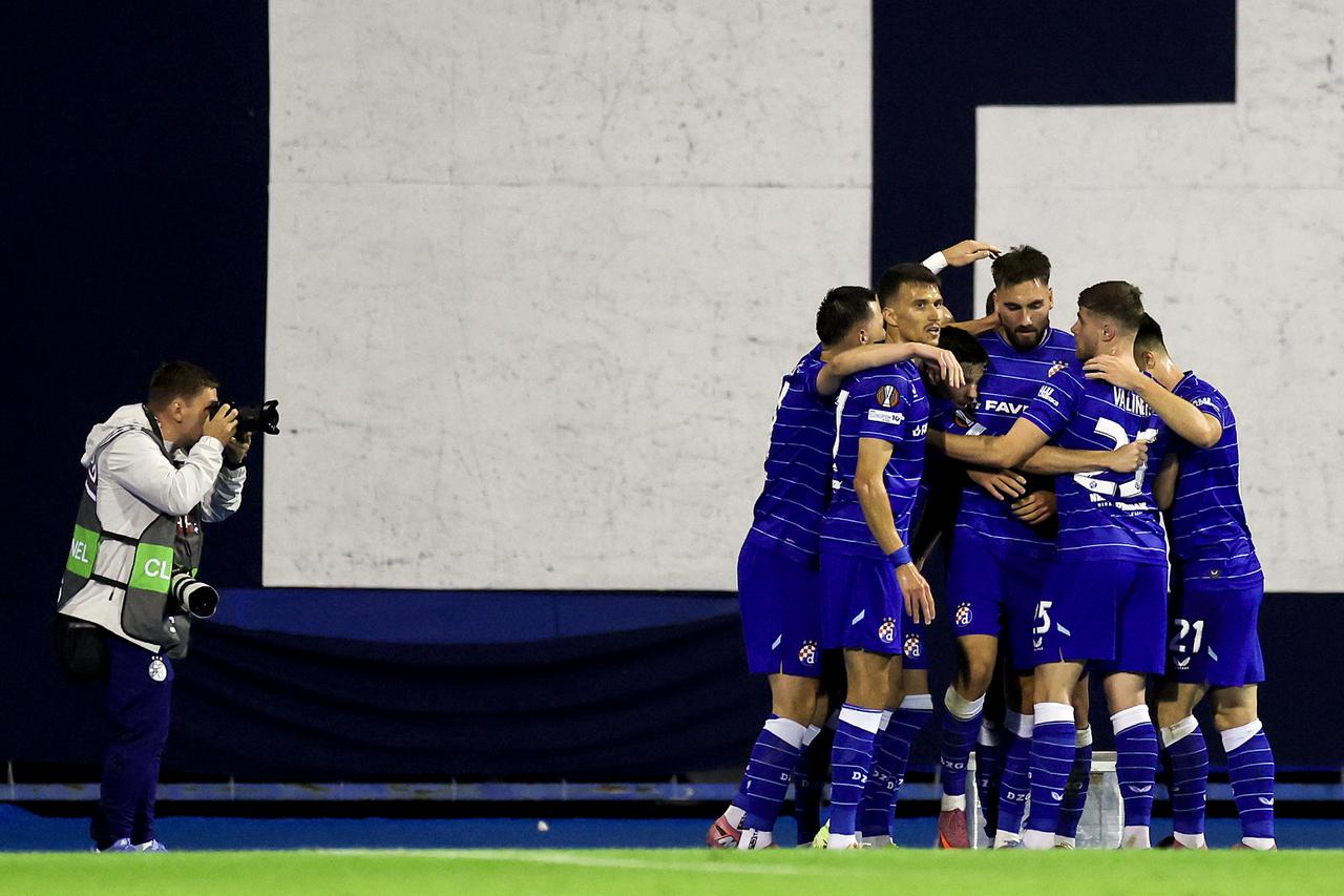 Zagreb: Dion Drena Beljo zabio gol za 1:0 protiv Fenerbahce F.K. u 1. kolu Europske lige