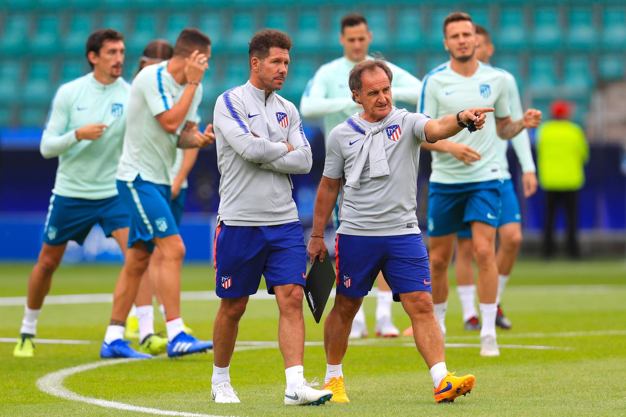 Diego Simeone i Oscar Ortega