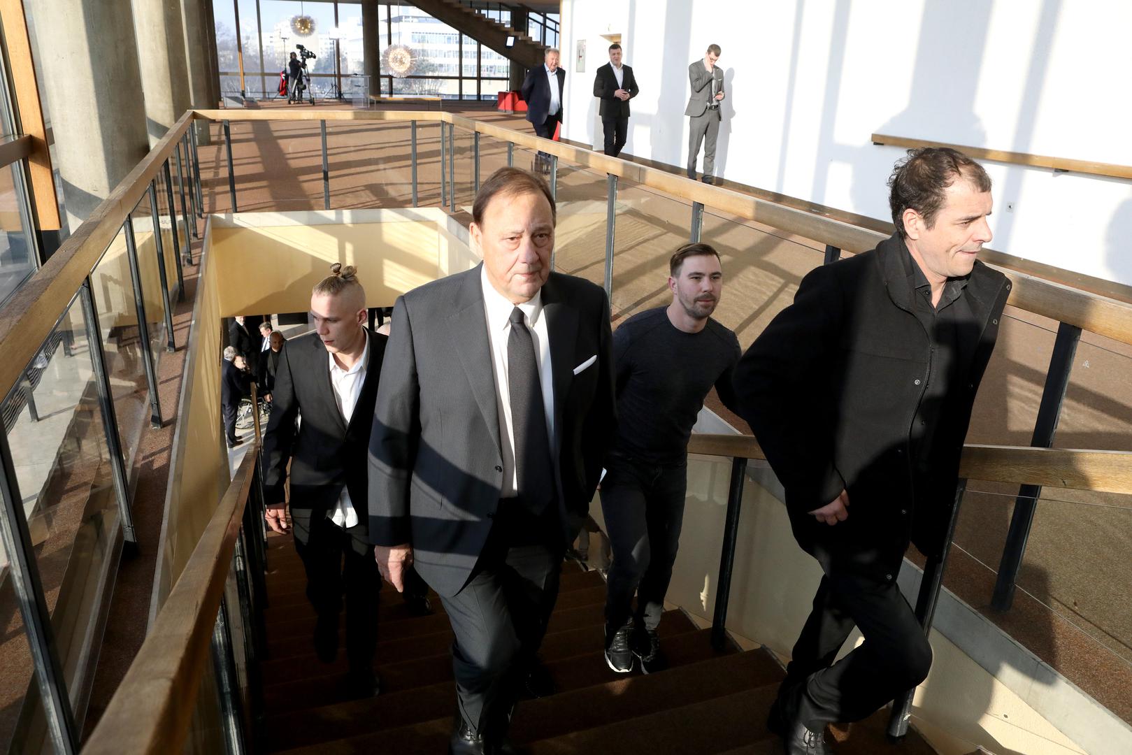 15.02.2023., Zagreb - U KD Vatroslav Lisinski odrzana je komemoracija za Miroslava Ciru Blazevica. Branko Miksa. Photo: Robert Anic/PIXSELL