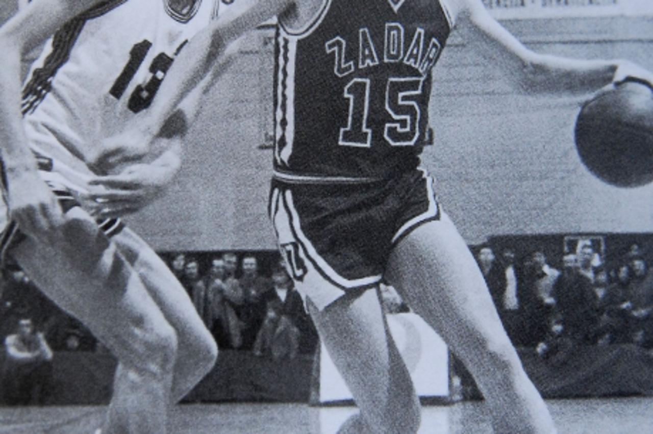 'Za Dalmaciju 231009 Zadarska Kosarka - Iz povijesti zadarskih Jazina... Najava za utakmicu veterana Photo: Dino Stanin/Vecernji list'