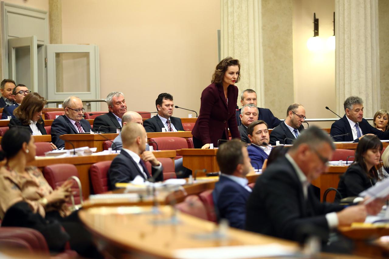 Sabor započeo stankom zbog Nacionalnog dana borbe protiv nasilja nad ženama