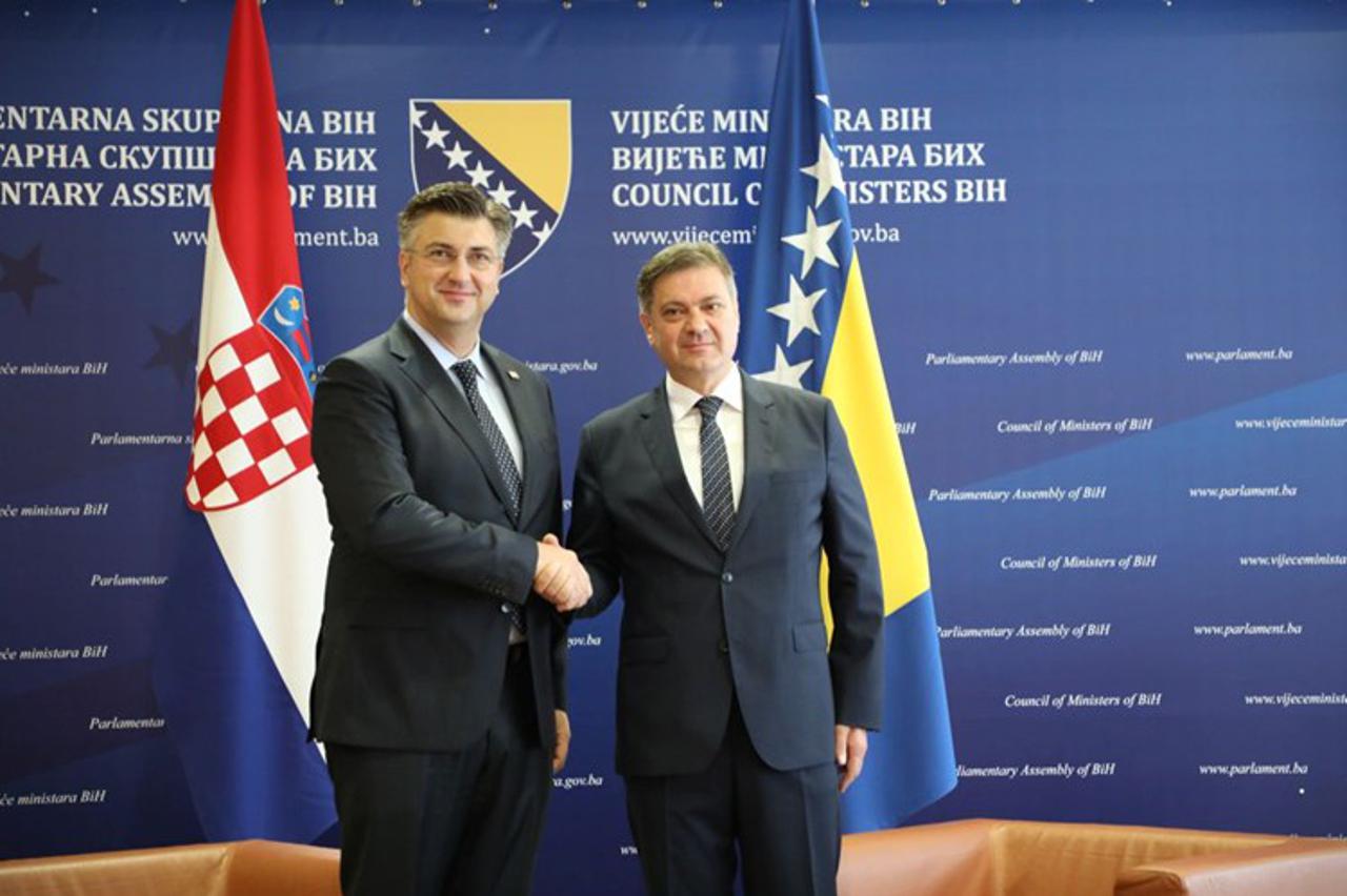 Andrej Plenković, Denis Zvizdić