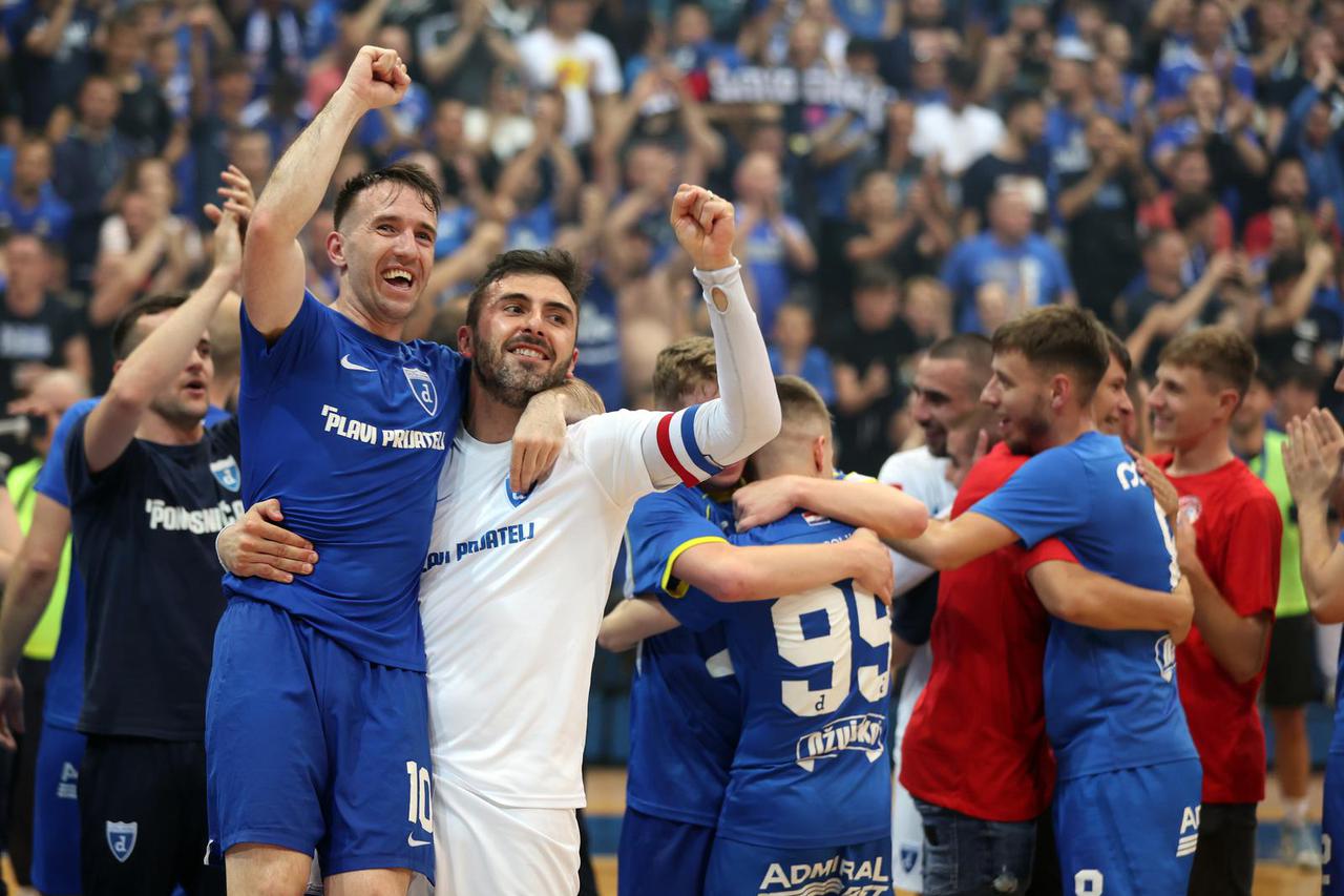 Futsal Dinamo je u Draženovu domu pobijedio Olmissum i osvojio prvi naslov prvaka Hrvatske