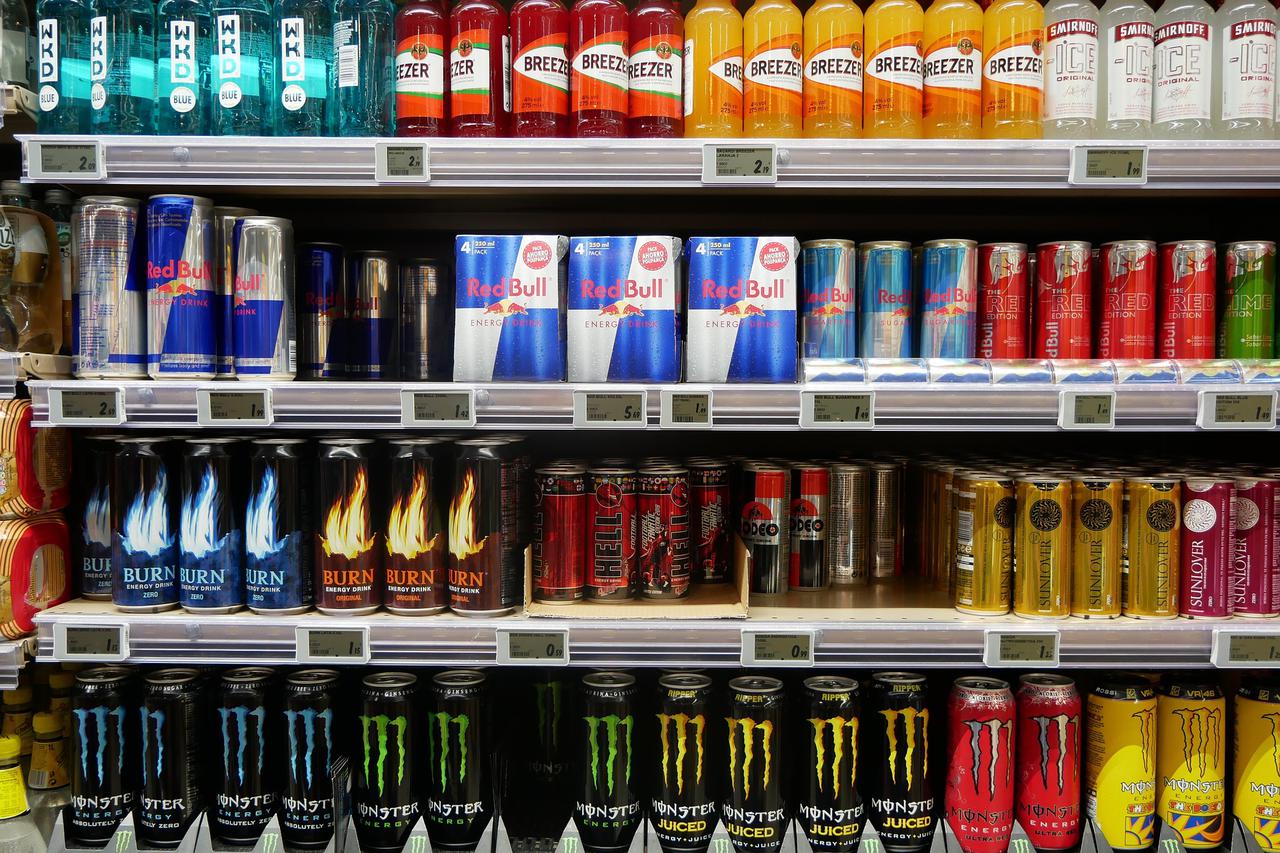 Ilustracija energetska pića