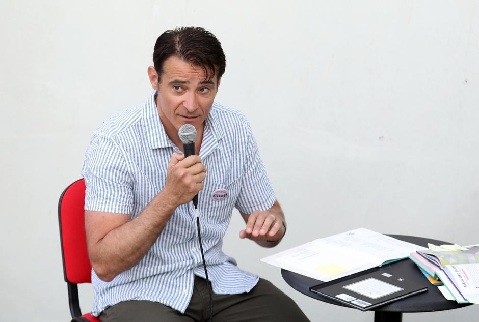 Šibenik: Glumac Goran Višnjić čitao priču Ježeva kućica djeci na MDF-u