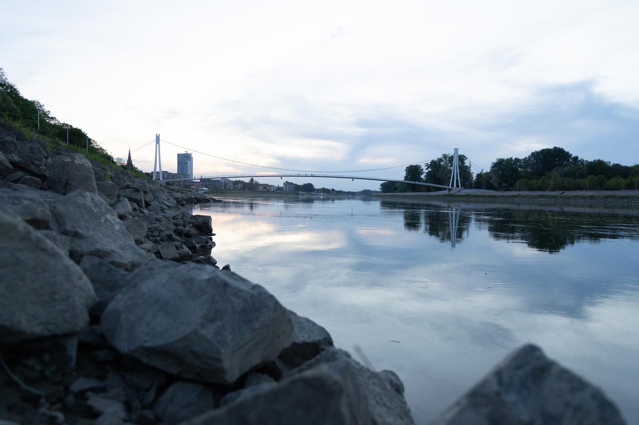 Osijek: Šetnja uz rijeku Dravu