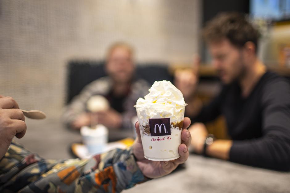 Zagreb: Testiranje novog sladoleda u McDonald'su