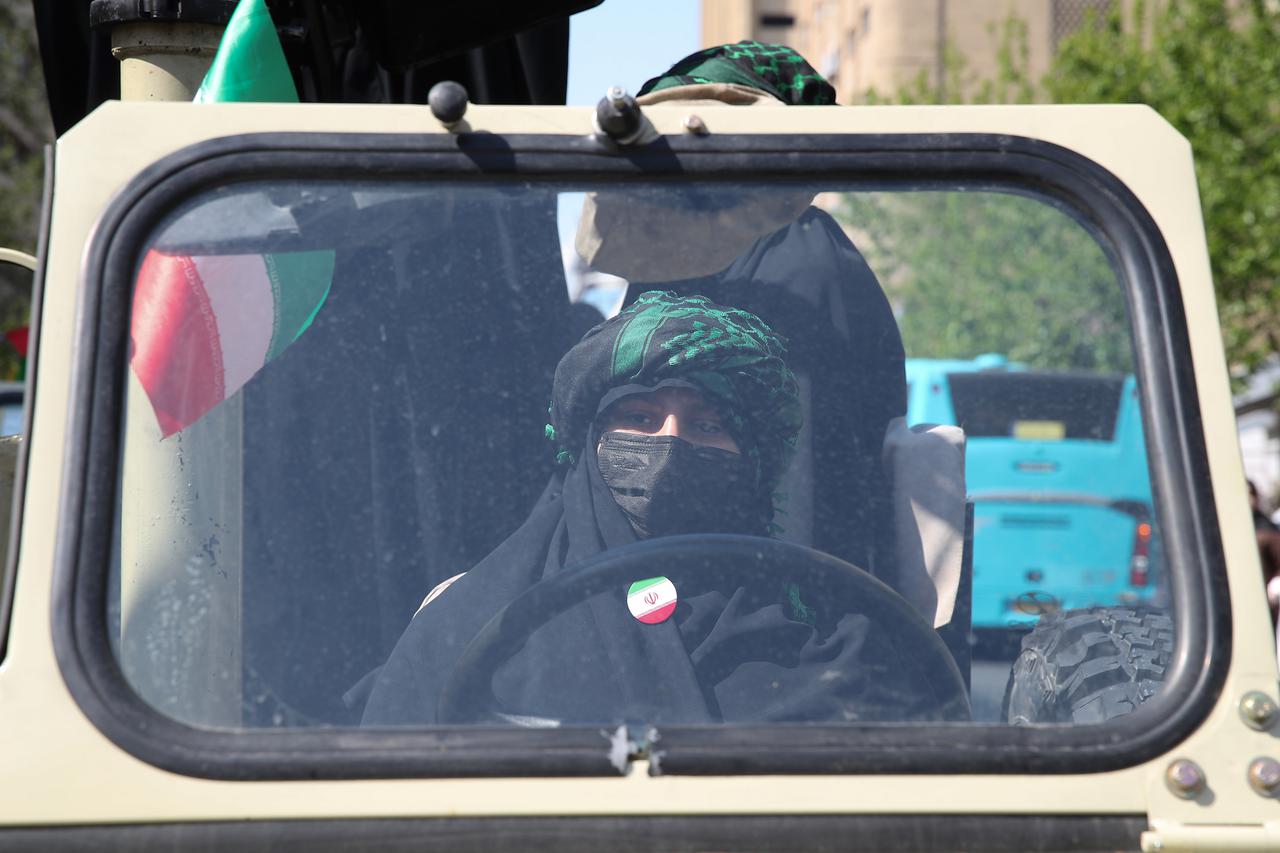 Iranian women rally in Tehran