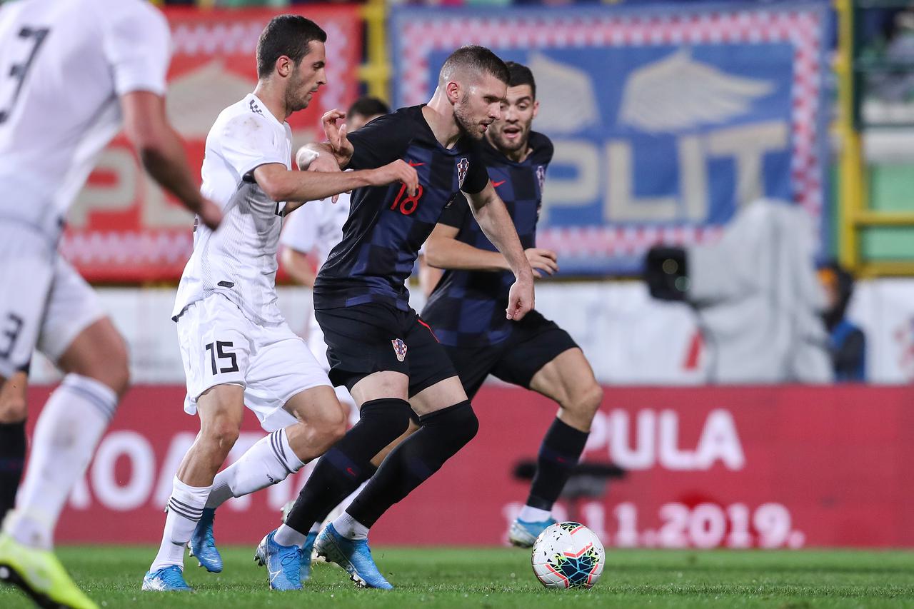 Hrvatska je u prijateljskoj utakmici pobijedila Gruziju s 2-1