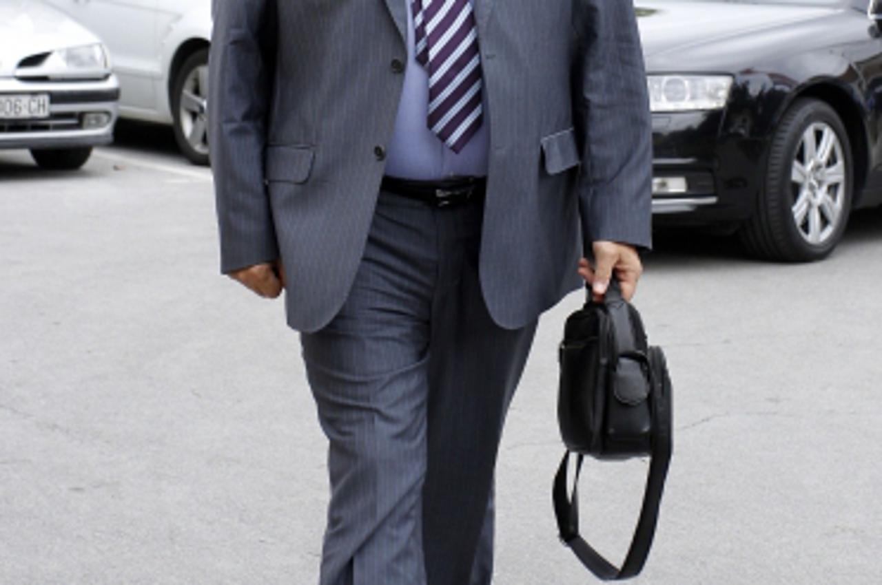'19.09.2012., Cakovec - Ministar financija Slavko Linic u posjetu Medjimurju. Photo: Vjeran Zganec-Rogulja/PIXSELL'