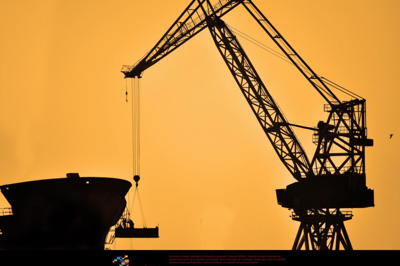 '14.02.2012., Pula - Brodogradiliste Uljanik u Puli. Photo: Dusko Marusic/PIXSELL'