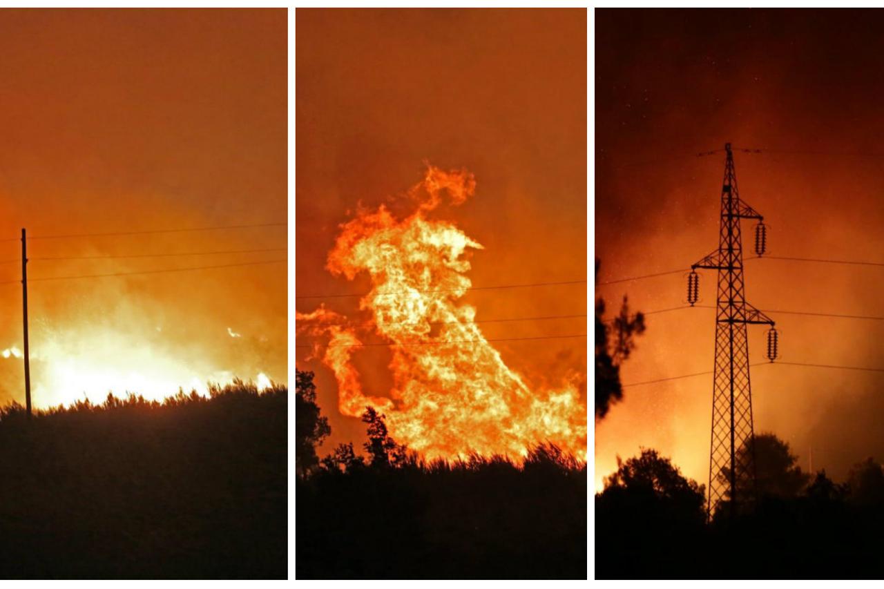 Požar kod Šibenika