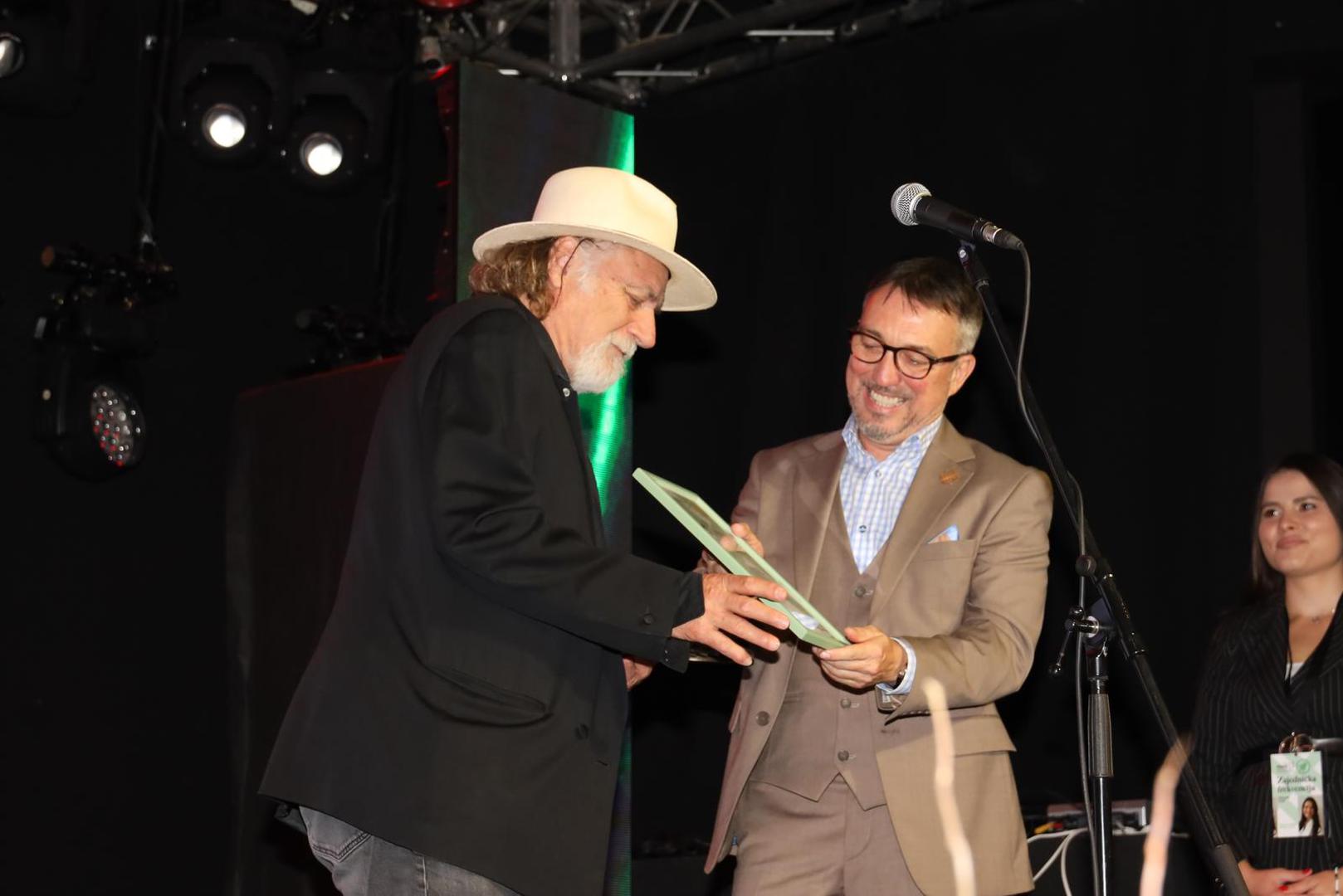 05, October, 2023, Belgrade - The final evening and award ceremony of the Golden Antenna at the 13th International Festival of Dramas and Series FEDIS was held in the Youth Center. Rade Serbedzija. Photo: Marija Mladjen/ATAImages05, oktobar, 2023, Beograd - Finalno vece i dodela nagrada Zlatna Antena na 13. medjunarodnom Festivalu drama i serija FEDIS odrzana je u Domu omladine. Photo: Marija Mladjen/ATAImages Photo: Marija Mladjen/ATAImages/PIXSELL