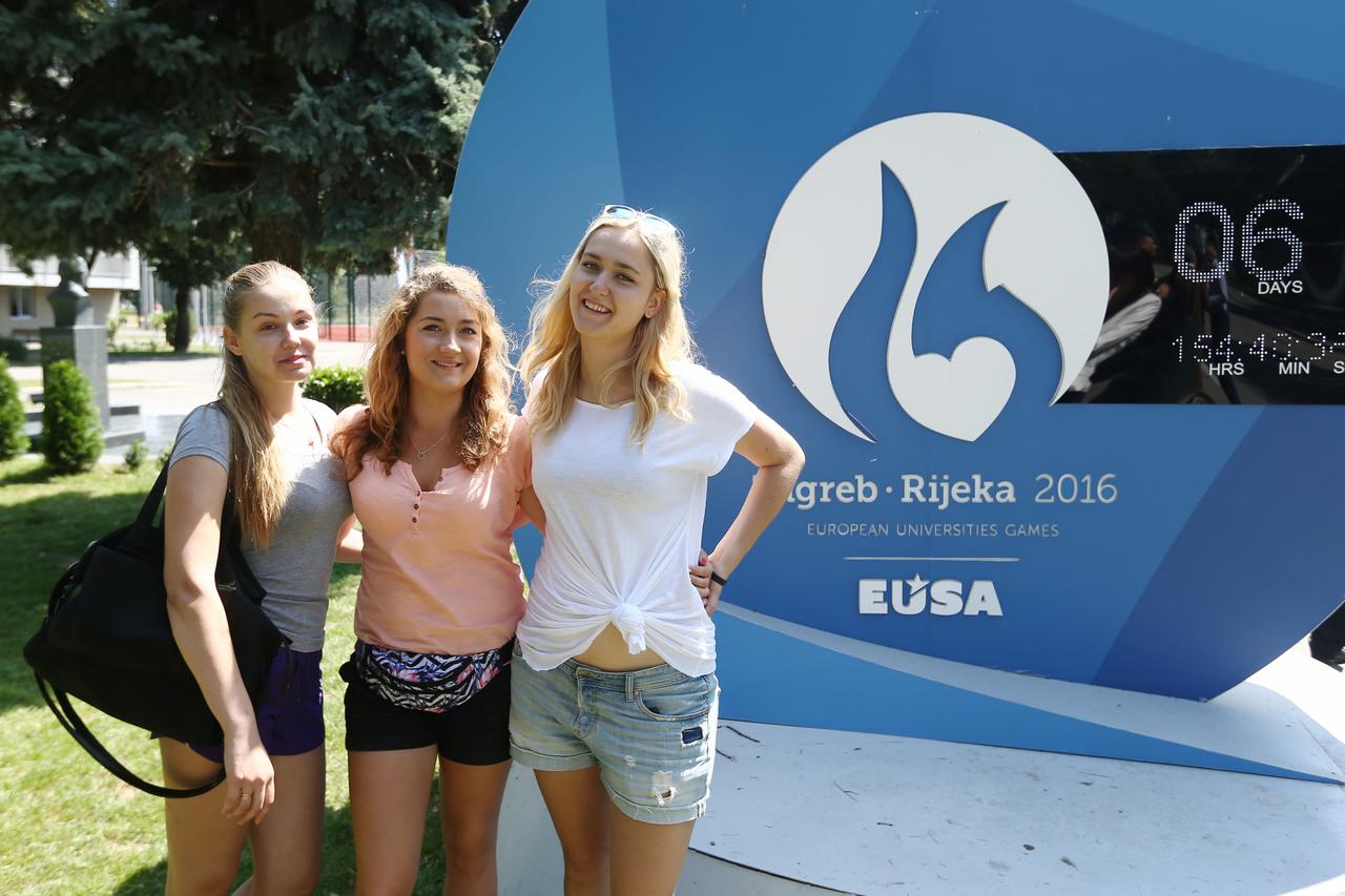 07.07.2016., Zagreb - Obilazak Sudenskog doma Stjepn Radic u kojem ce biti smjesteni sportasi za vrijeme odrzavanja Europskih sveucilisnih igara. Photo: Zeljko Lukunic/PIXSELL