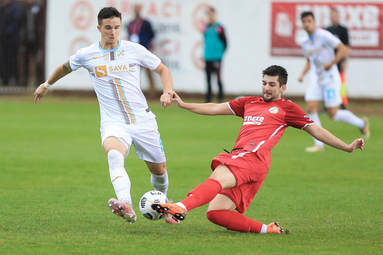 Dilj: Šesnaestina hrvatskog nogometnog kupa, NK Dilj - HNK  Rijeka