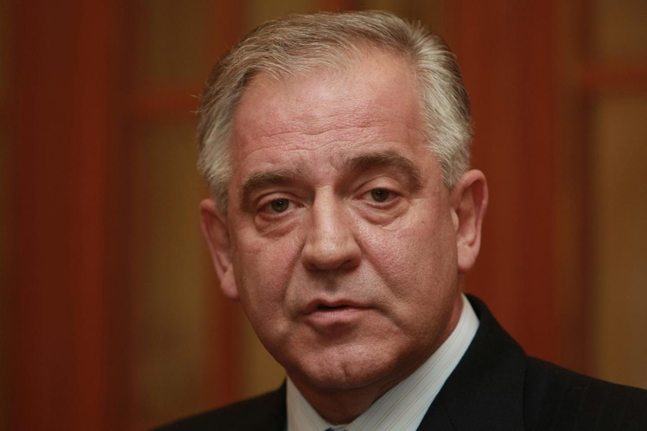 '18.11.2010., Sabor RH, Zagreb - Press konferencija Ivo Sanader. Photo: Sanjin Strukic/PIXSELL'
