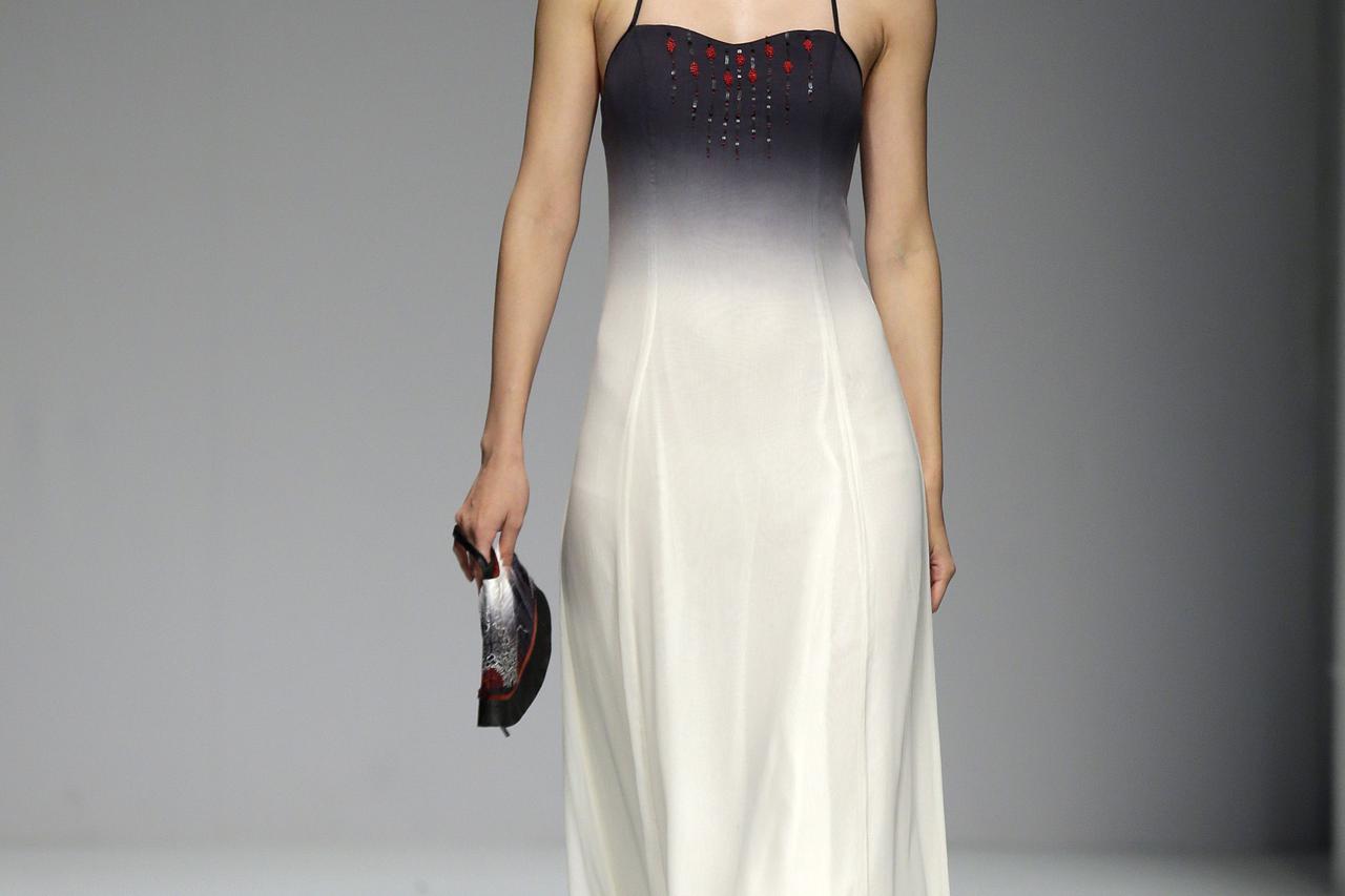 kina,liang zi,china fashion week