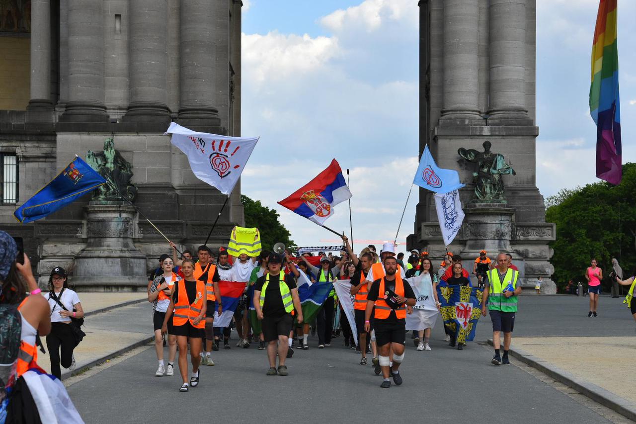 Studenti i građani iz dijaspore, kao i studenti iz Srbije do Bruxellesa